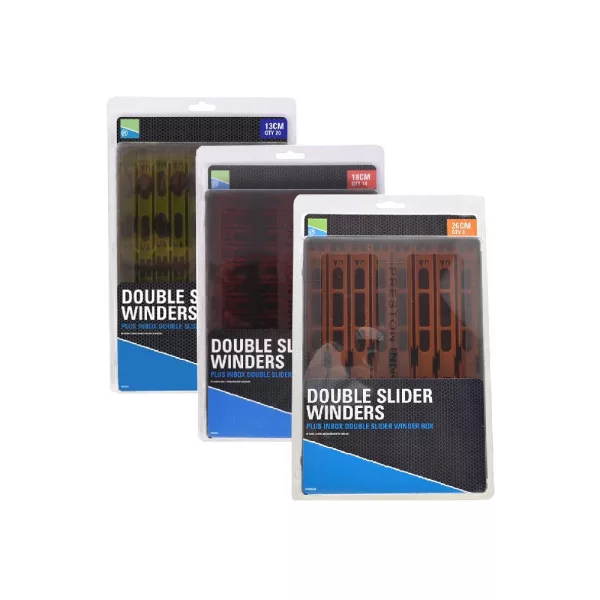 Preston Double Slider Winders In A Box Scala 18cm