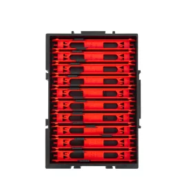   Preston Interlok Winder Tray Red Set di scale per attrezzatura con modulo Rosso 13cm