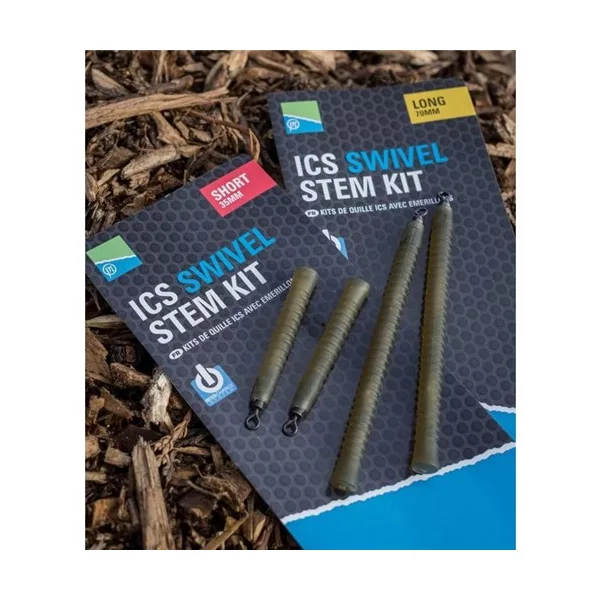 Preston Ics Swivel Stem Kit Accessorio per Feeder Method 70mm Stelo per Feeder Laterale Lungo