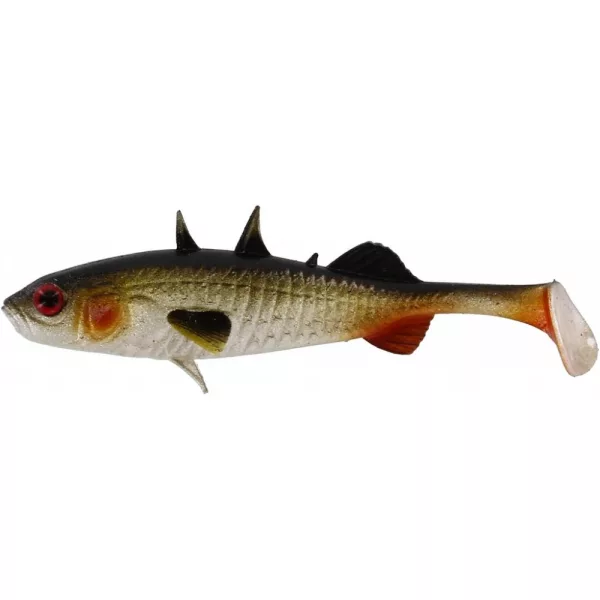 WESTIN Stanley the Stickleback Shadtail 5,5cm 1,5g Lively Roach 6 pz Esche artificiali in plastica