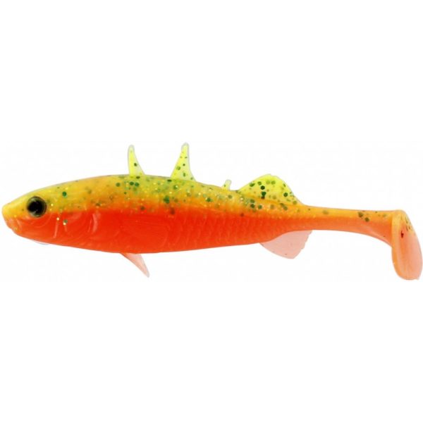 WESTIN Stanley the Stickleback Shadtail 7,5cm 4g Green Tomato 6 pz Esche artificiali in plastica