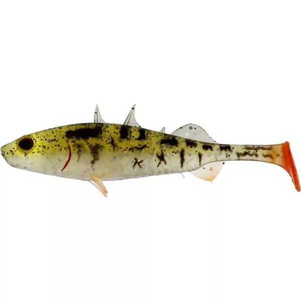 WESTIN Stanley the Stickleback Shadtail 5,5cm 1,5g Pearl Stickleback 6 pz Esche artificiali in plastica