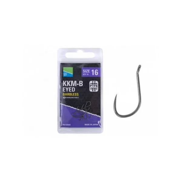 Preston KKM-B 16 Amo con Occhiello, Senza Ardiglione 10pz