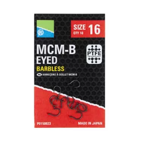   Preston McmB Hooks 14 Ami con occhiello, senza ardiglione 10pz