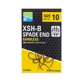 Preston XSHB Hooks Size 16 Spade End Amo per Breme