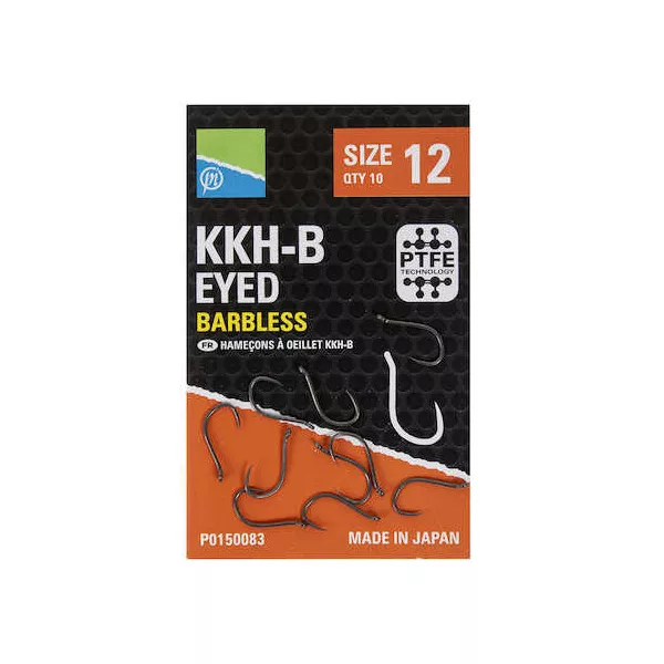 Preston KKHB 18 Ami con occhiello, senza ardiglione 10pz