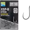 Preston XSP-B Eyed 10 Füles, Szakáll Nélküli Horog 10db