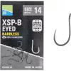 Preston XSP-B Eyed 14 Füles, Szakáll Nélküli Horog 10db