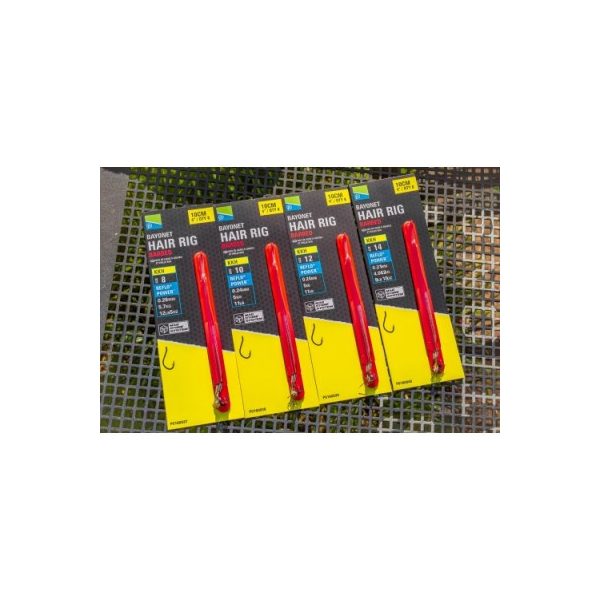 Ami Preston 10 cm Bayonet Hair Rigs Pre-legati 14 KKH