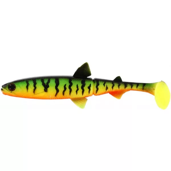 WESTIN HypoTeez Shadtail 9 cm 5 g Crazy Firetiger 6 pz/confezione esca artificiale in plastica