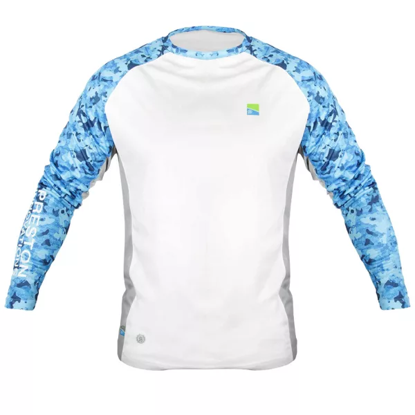 Preston Performance Sun UPF 35 T-shirt a Maniche Lunghe 4XL