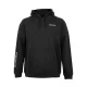 Preston Black French Terry Hoodie Felpa con cappuccio L