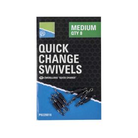 Preston Quick Change Swivels Girella di Cambio Rapido Small