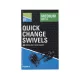 Preston Quick Change Swivels Girella di Cambio Rapido Small