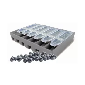 Preston Super Soft Lead Shot Dispenser Micro Piombo Sfera