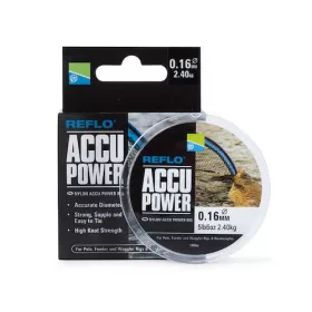  Preston Accu Power Rig Mono Filo da pesca per terminali 0,08mm 100m