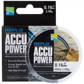 Preston Accu Power Rig Mono Filo da Terminale 0,22mm 100m