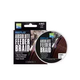   Preston Absolute Feeder Braid Filo Principale Trecciato da Feeder 0,12mm