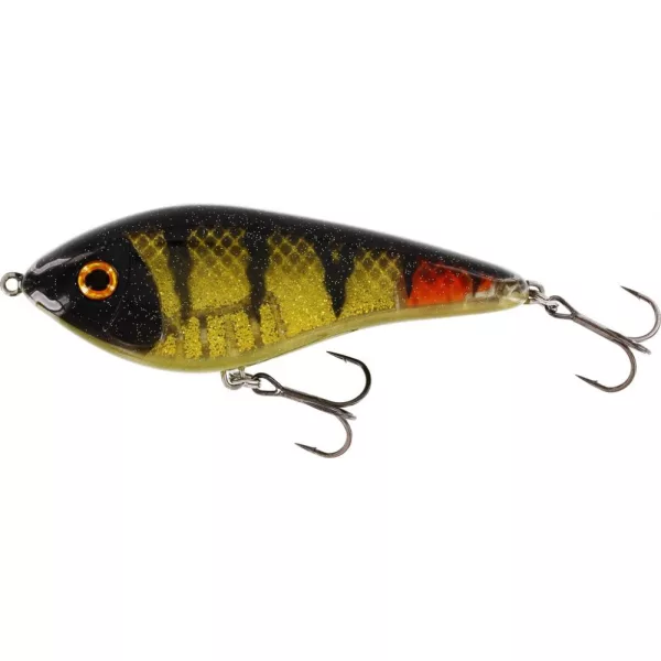 WESTIN Swim Glidebait 10cm 34 g Affondante 3D Oliveoil Perch Wobbler