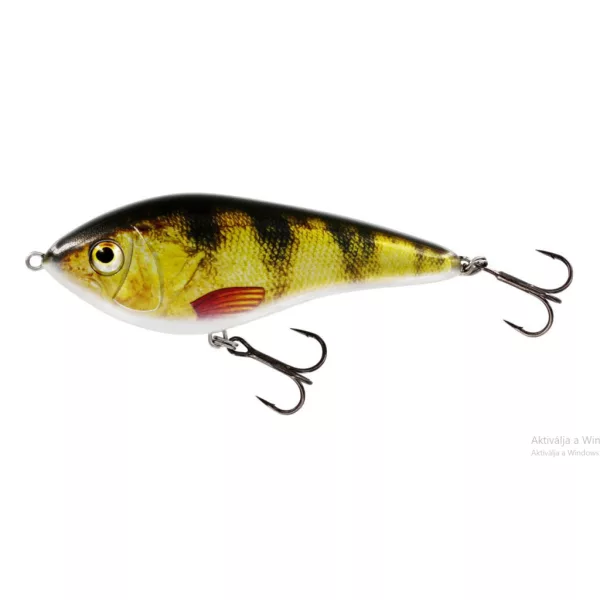 WESTIN Swim Glidebait 12cm 58g Affondante Perca Reale Wobbler