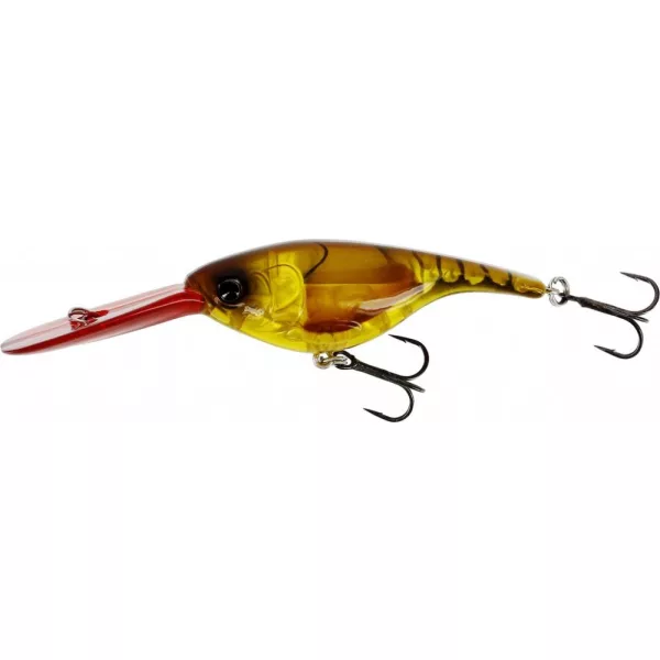 WESTIN BabyBite DR Crankbait 6,5cm 13g Galleggiante Gambero Marrone Trasparente Wobbler