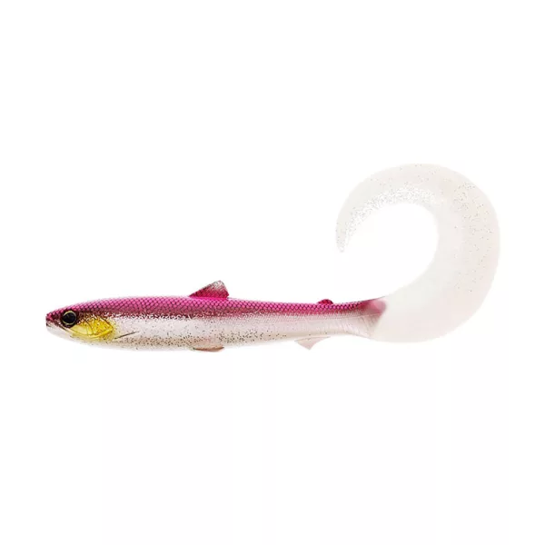 WESTIN BullTeez Curltail 8cm 3g Pink Headlight 3 pz. Esche artificiali in plastica