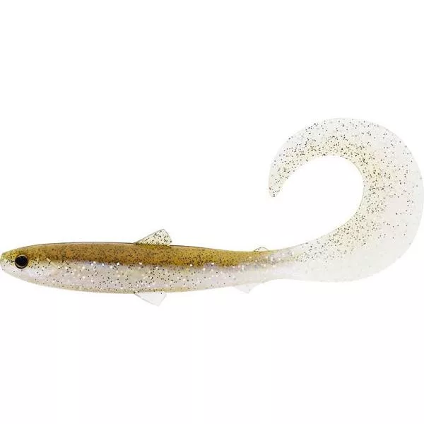 WESTIN BullTeez Curltail 8cm 3g Pearl Sand 3 pz. Esche artificiali in plastica