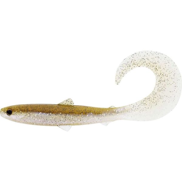 WESTIN BullTeez Curltail 10cm 6g Pearl Sand 2 pz. Esche artificiali in plastica