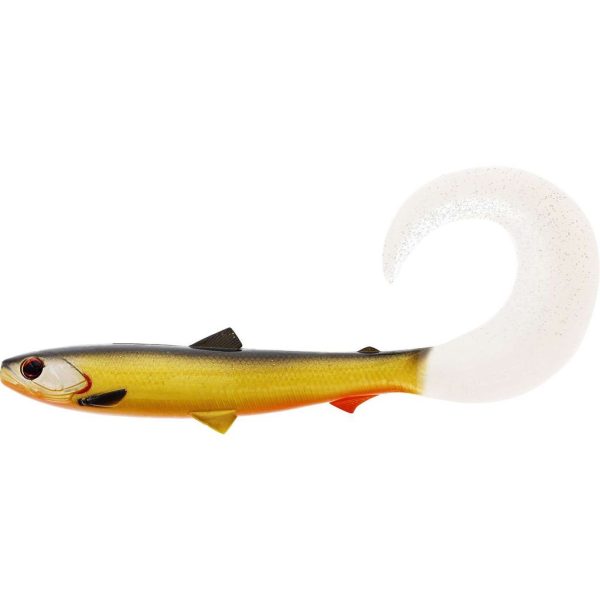 WESTIN BullTeez Curltail 10cm 6g Official Roach Scatola con 60 pz. Esche artificiali in plastica