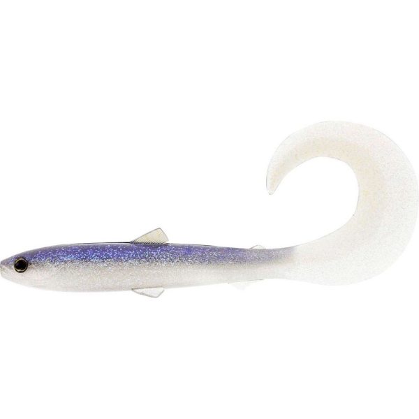 WESTIN BullTeez Curltail 10cm 6g Sparkling Blue Scatola con 60 pz. Esche artificiali in plastica