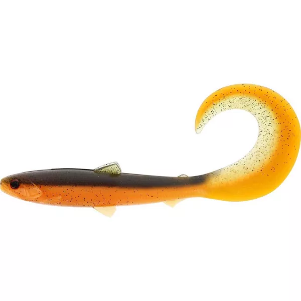 WESTIN BullTeez Curltail 10cm 6g UV Craw Scatola con 60 pz. Esche artificiali in plastica