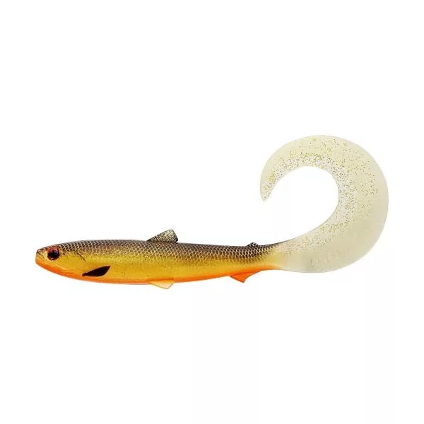 WESTIN BullTeez Curltail 8cm 3g Gold Rush Box con 60 pz. Esche artificiali in plastica