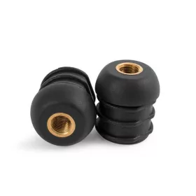Preston Threaded Leg End Caps Tappi Terminali Filettati 30mm
