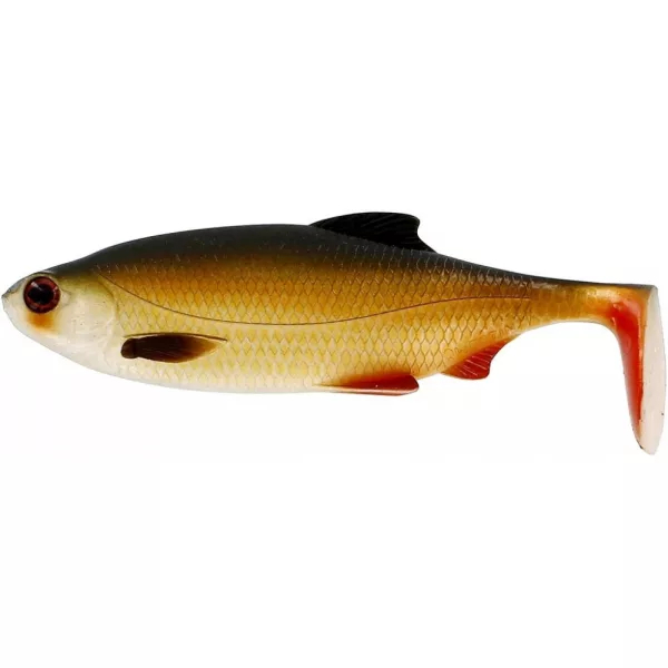 WESTIN Ricky the Roach Shadtail 10cm 14g Lively Rudd Box w. 30pcs esca artificiale in plastica