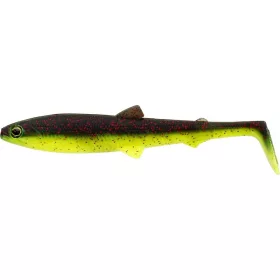   WESTIN BullTeez Shadtail 9,5cm 7g Black/Chartreuse Box con. Esca artificiale in plastica
