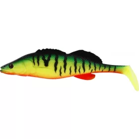   WESTIN ZanderTeez Shadtail 17cm 56g Scatola Crazy Firetiger con Esca artificiale in plastica
