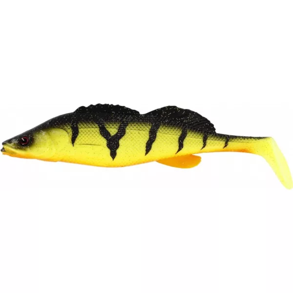 WESTIN ZanderTeez Shadtail 8,5cm 6g Scatola Fire Perch con Esca artificiale in plastica