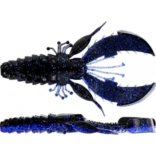 WESTIN CreCraw Creaturebait 8,5cm 7g Nero/Blu 5pz Esca artificiale in plastica