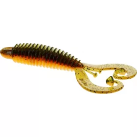   WESTIN RingCraw Curltail 9cm 6g UV Craw 5pcs esca artificiale in plastica