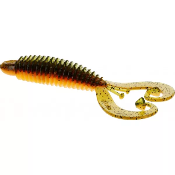 WESTIN RingCraw Curltail 9cm 6g UV Craw 5pcs esca artificiale in plastica