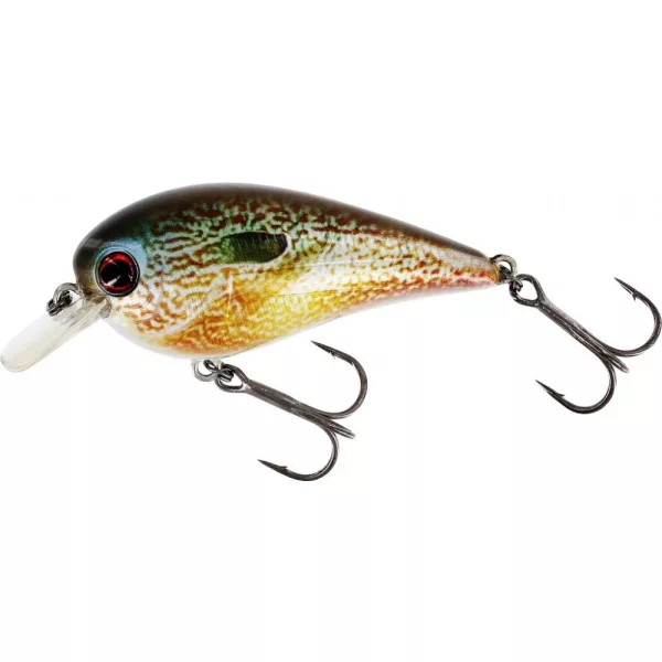 WESTIN BassBite 1.5 Squarebill 6cm 13g Galleggiante Pesce Sole Reale Wobbler