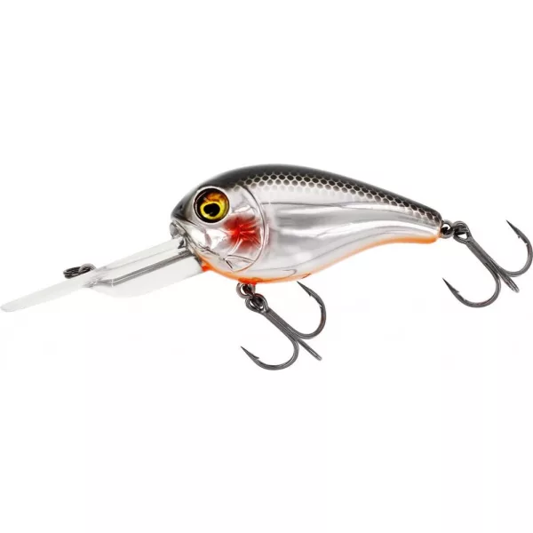 WESTIN MegaBite DR Crankbait 6cm 19g Galleggiante Sardina d'Acciaio Wobbler