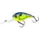 WESTIN MegaBite DR Crankbait 6cm 19g Galleggiante Gambero Blu Chartreuse Wobbler