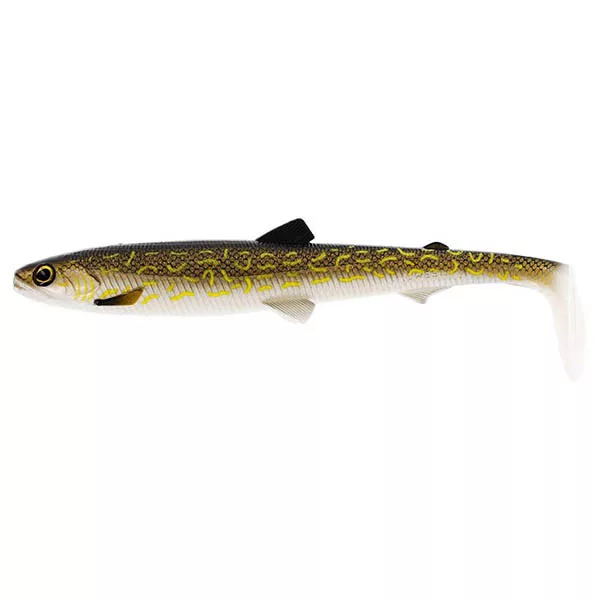WESTIN BullTeez Shadtail 18cm 53g Natural Pike 1pz Esca artificiale in plastica