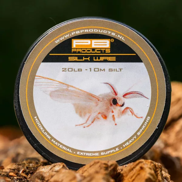 PB Products Silk Wire Silt 20lb 10m Bevonat Nélküli Fonott Előkezsinór