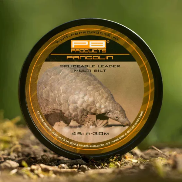 PB Products Pangolin Leader Multi Silt 45lb 30m Fonott Előtétzsinór