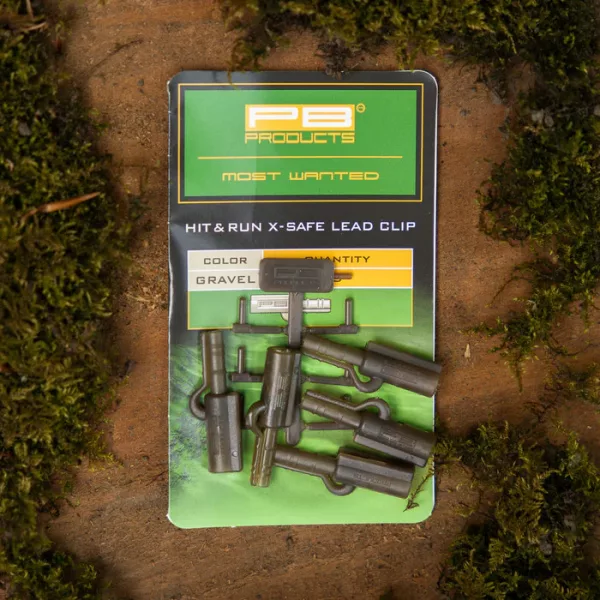 PB Products Hit & Run X-Safe Leadclip Gravel Biztonsági Ólomklipsz 5db