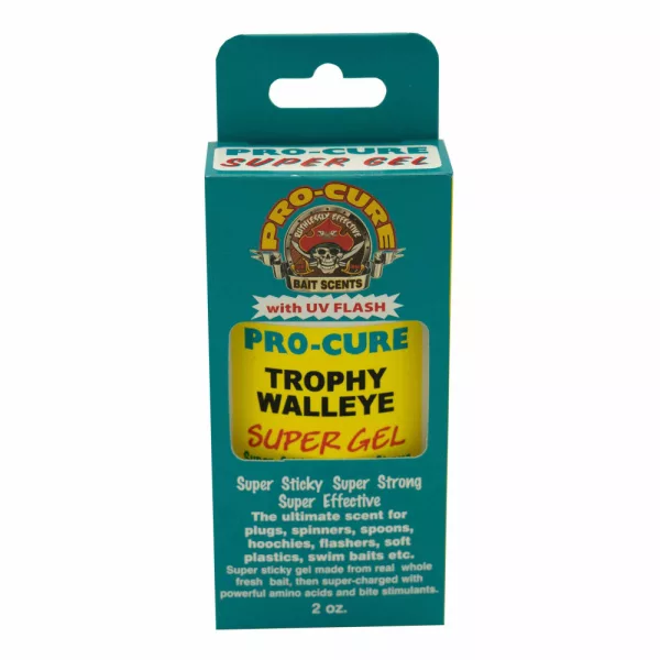 Pro-Cure Super Gel per Esche Artificiali Trophy-Walleye 56g