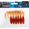 Mikado Twister 64mm Pepper Tea Esche artificiali in gomma 6pz
