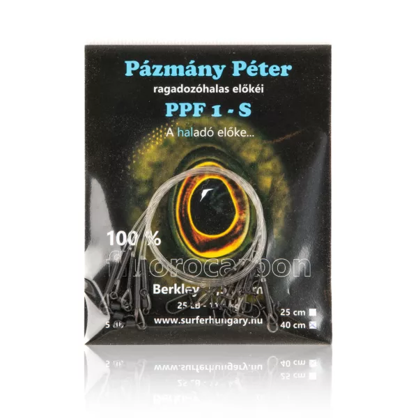 Pázmány Péter Berkley 100% Fluorocarbon Terminale da spinning 0,51mm 40cm